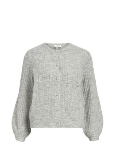 Objophelia L/S Knit Cardigan Rep Object Grey