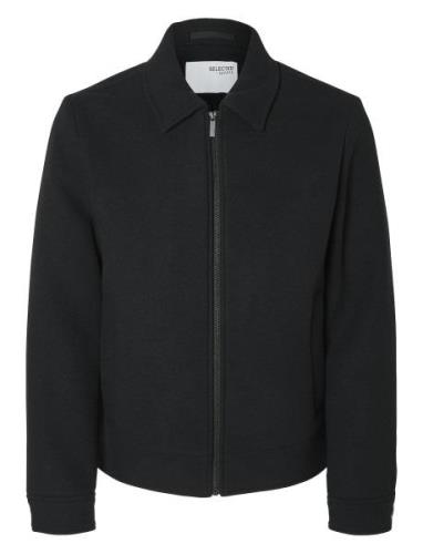 Slhnew Filip Jkt Noos Selected Homme Black