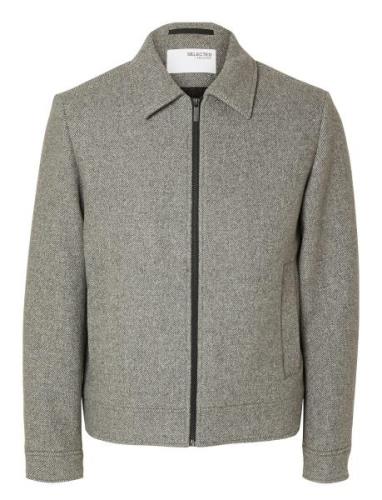 Slhnew Filip Jkt Noos Selected Homme Grey