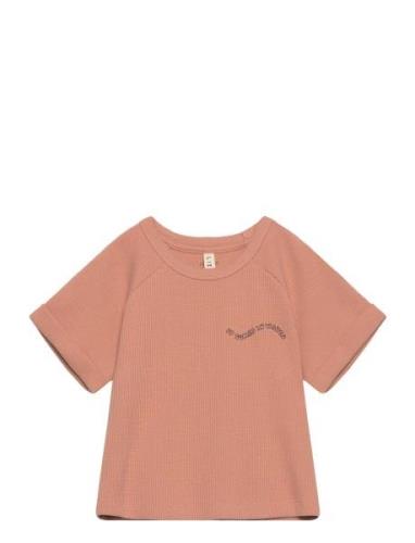 Nilo Waffle T-Shirt Liewood Pink