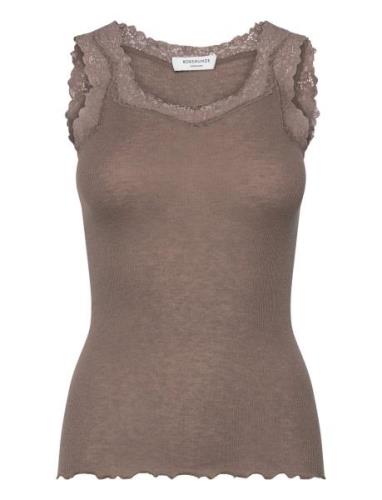 Wool Top Rosemunde Brown