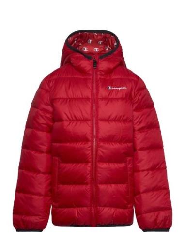 Hooded Jacket Champion Red