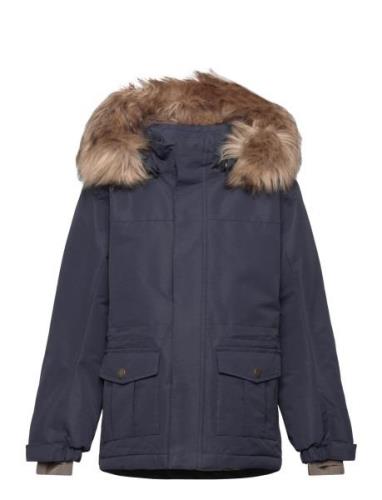 Jacket Solid En Fant Navy