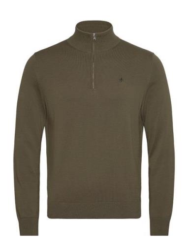 Brian Half Zip Morris Green