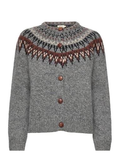 Joelle Cardigan Jumperfabriken Grey