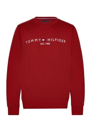 Tommy Logo Sweatshirt Tommy Hilfiger Red