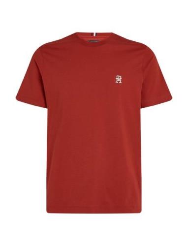 Monogram Imd Tee Tommy Hilfiger Red