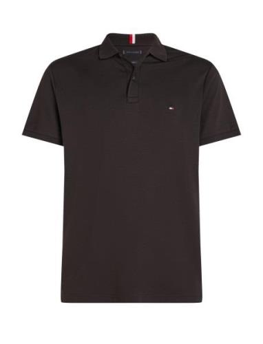 Liquid Cotton Essential Reg Polo Tommy Hilfiger Black