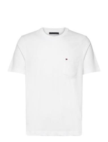 Essential Solid Pocket Tee Tommy Hilfiger White