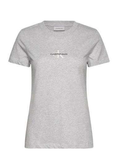 Monologo Slim Tee Calvin Klein Jeans Grey