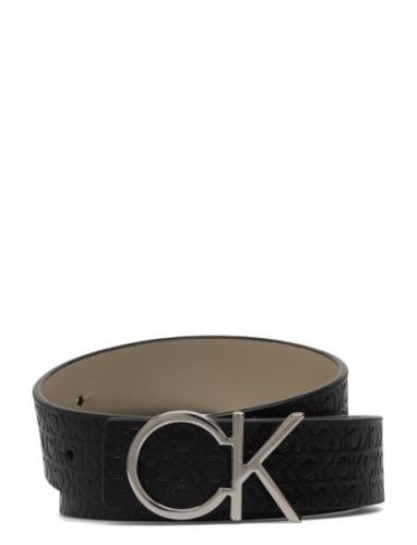 Ck Reversible Belt 3.0_Mono Calvin Klein Black