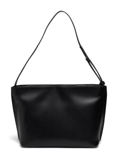 Embossed Logo Medium Tote Calvin Klein Black