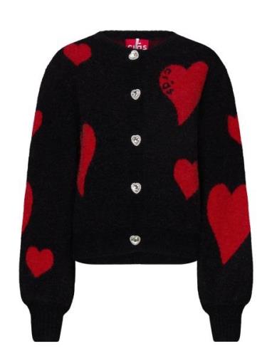 Heartscras Cardigan Cras Black