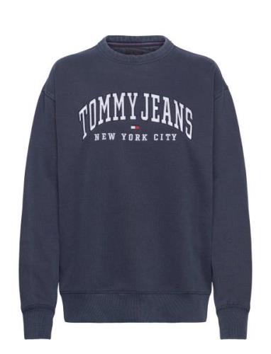 Tjw Rlx Varsity Crew Tommy Jeans Navy