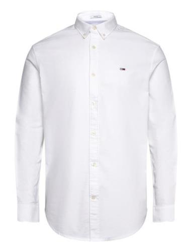 Tjm Entry Reg Oxford Shirt Ext Tommy Jeans White