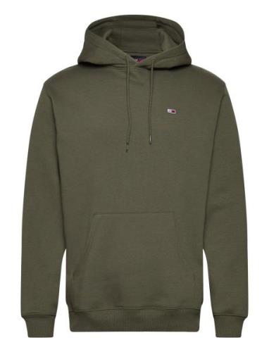 Tjm Reg S Flag Hoodie Tommy Jeans Green