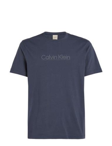 Raised Line Logo T-Shirt Calvin Klein Navy