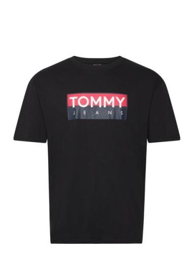 Tjm Reg Rwb Tommy Entry Tee Ext Tommy Jeans Black