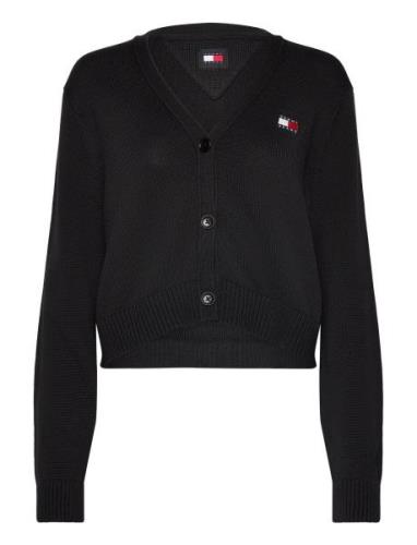 Tjw Essential Badge Cardigan Ext Tommy Jeans Black