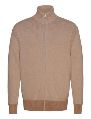 Mouline Zip Thru Tommy Hilfiger Beige