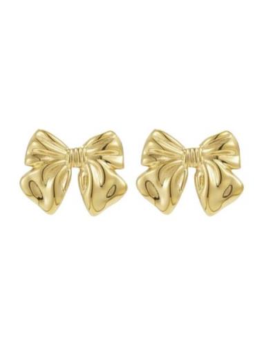 Bow Large Earring Bud To Rose Gold