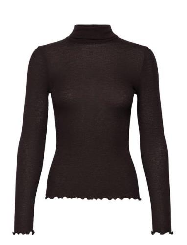 Wool Turtle Neck Rosemunde Brown