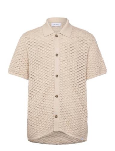 Gideon Knit Shirt Les Deux Cream