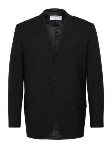 Single Breasted Wool Blazer Filippa K Black