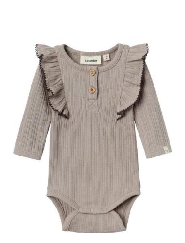 Nbfnara Ls Slim Body Lil Lil'Atelier Brown