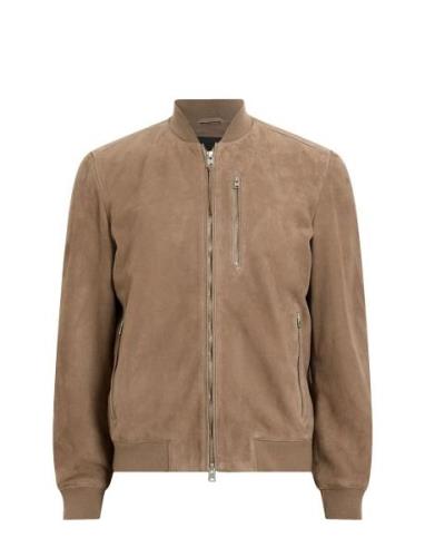 Kemble Suede Bomber AllSaints Brown