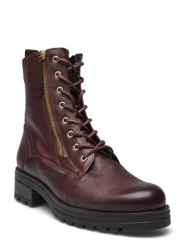 Laced Ankle Boot Gabor Brown