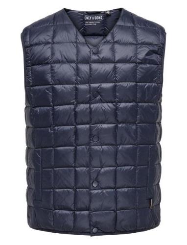 Onsgavin Light Down Vest Otw ONLY & SONS Navy