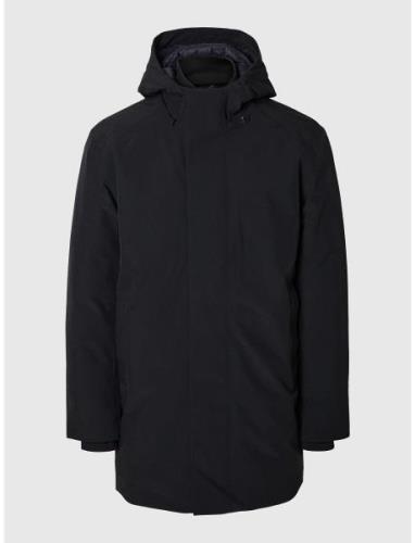 Slhfeist Tech Parka 2.0 Selected Homme Black