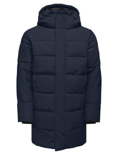 Onscarl Life Long Quilted Coat Otw Noos ONLY & SONS Navy