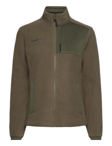 Adv Explore Pile Fleece Jacket W Craft Green