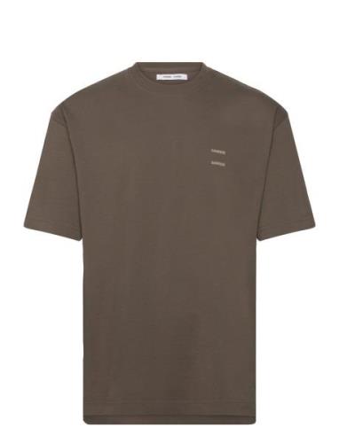 Joel T-Shirt 11415 Samsøe Samsøe Brown