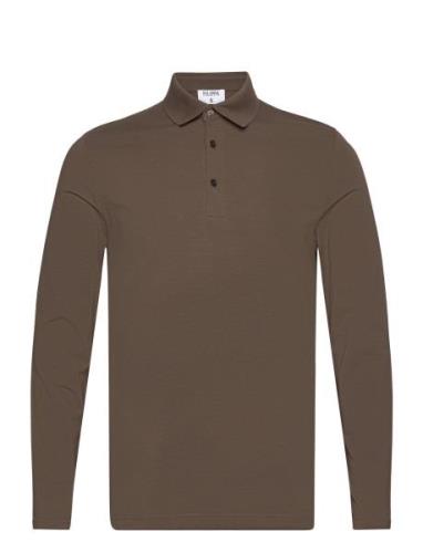 Luke Stretch Polo Shirt Filippa K Brown