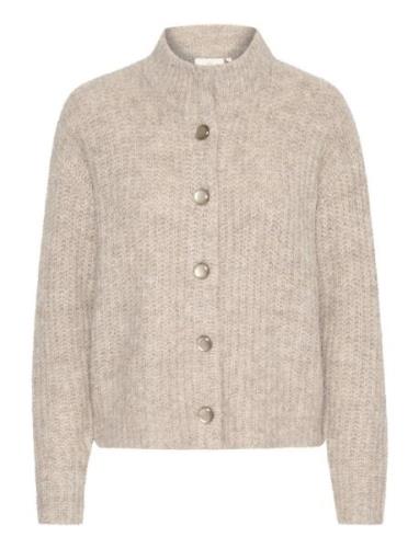 Kaane Knit Cardigan Kaffe Beige