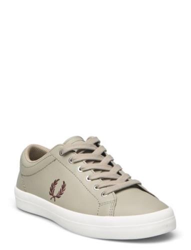 Baseline Leather Fred Perry Grey