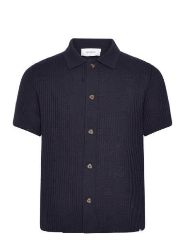 Gustavo Knit Shirt Les Deux Navy