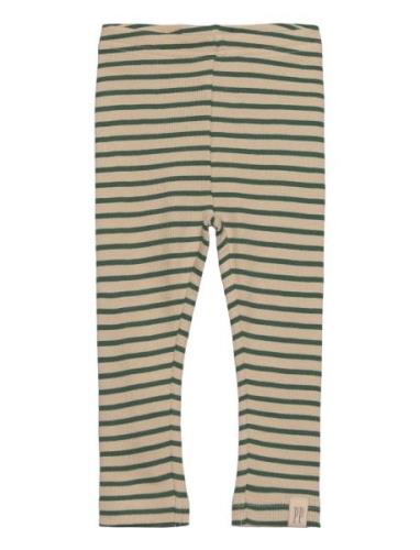 Legging Modal Striped Petit Piao Green