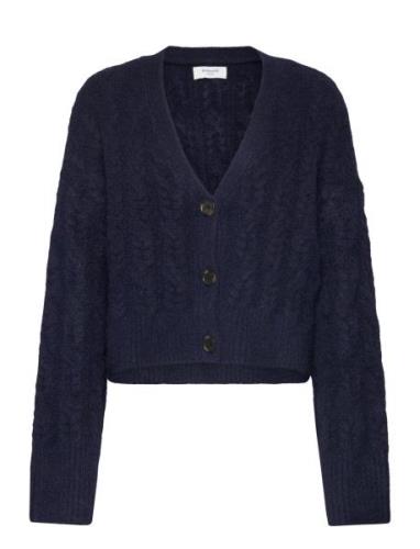 Cable Knit Cardigan Rosemunde Navy