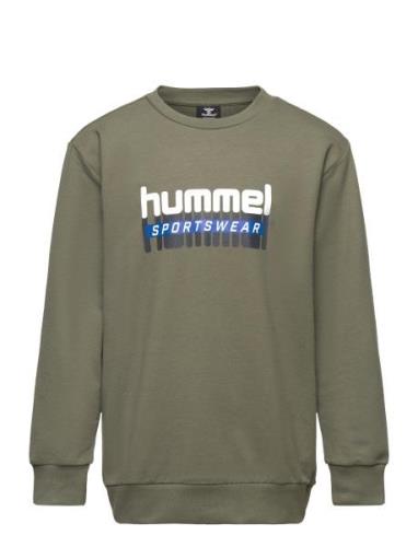 Hmltukas Sweatshirt Hummel Green