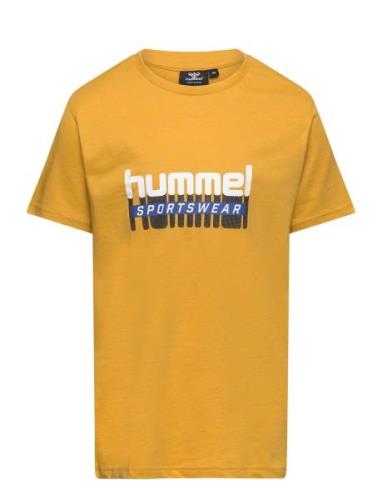 Hmltukas T-Shirt S/S Hummel Yellow