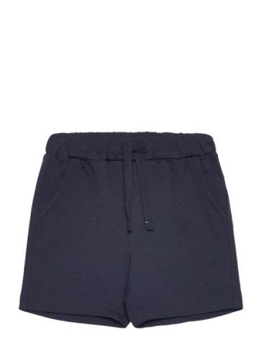 Shorts Solid Fleece Lindex Navy