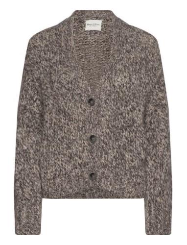 Cardigans Long Sleeve Marc O'Polo Brown