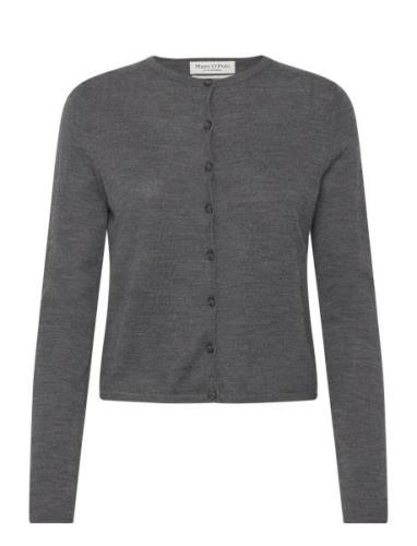 Cardigans Long Sleeve Marc O'Polo Grey