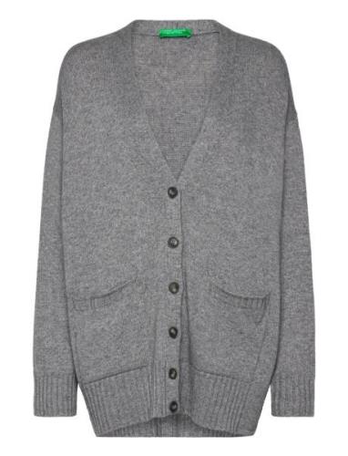 L/S Cardigan United Colors Of Benetton Grey