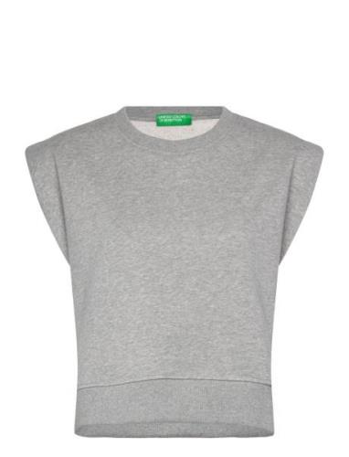 Sleeveless Sweater United Colors Of Benetton Grey