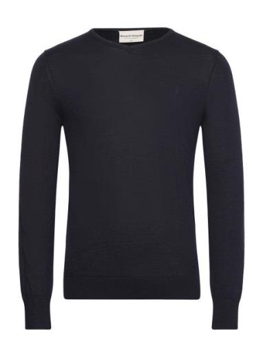 Bs Uranus Regular Fit Knitwear Bruun & Stengade Navy